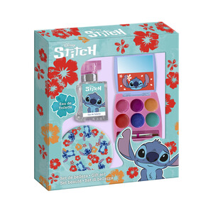 Imagen de STITCH Estuche infanti con colonia y diferentes maquillajes.