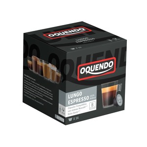 Café en cápsulas lungo espresso I8, 16 uds.