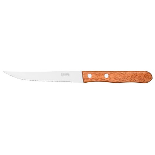 Set 4 cuchillos steak AMEFA con mango de madera.