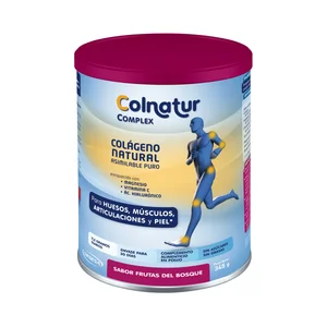 COLNATUR Complemento alimenticio en polvo a base de colágeno, con sabor a frutas del bosque COLNATUR Complex 345 g.