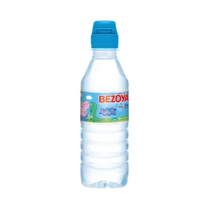 BEZOYA Agua mineral, tapón sport botella de 33 cl.
