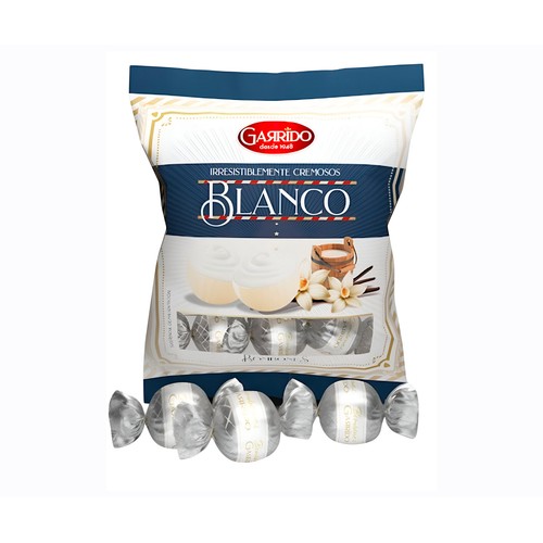 GARRIDO Bombones de chocolate blanco bolsa 99 gr.