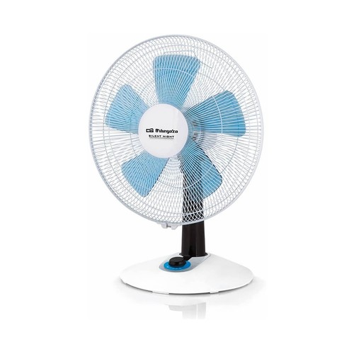 Ventilador de sobremesa ORBEGOZO TF 0148, 60W, 4 velocidades, diámetro 40cm.