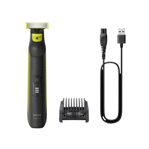 Afeitadora PHILIPS Oneblade Pro QP6506/15, afeitadora multifunción, uso en seco y  humedo, autonomía 90 min