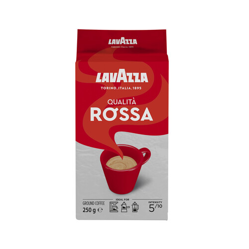 LAVAZZA Café molido Italiano Qualità Rossa de 250 g.