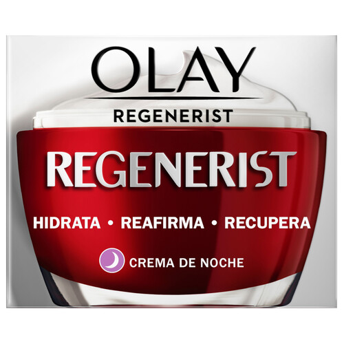 OLAY Crema de noche, con acción hidratante, reafirmante y recuperadora OLAY Regenerist 50 ml.