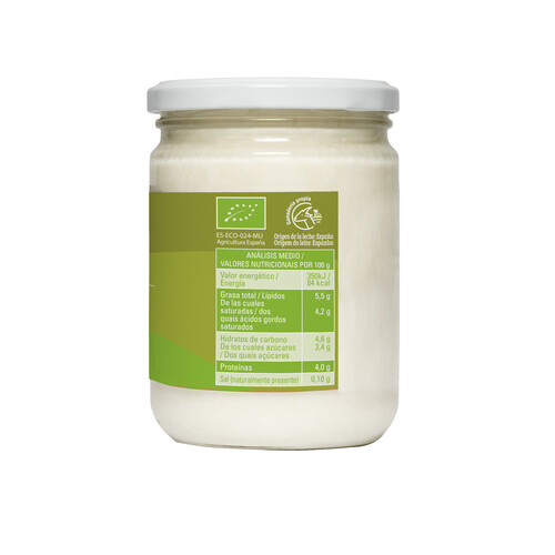 LACABRA Yogur de cabra ecológico LACABRA 420 g.