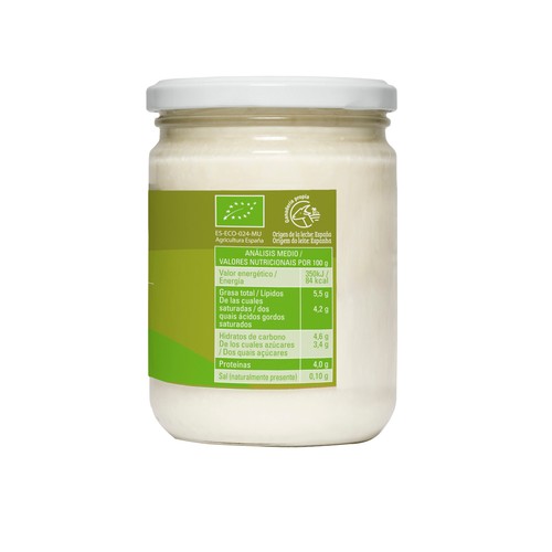 LACABRA Yogur de cabra ecológico LACABRA 420 g.