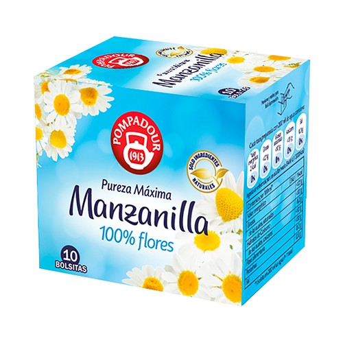 Manzanilla POMPADOUR 10 uds. 11 gr.