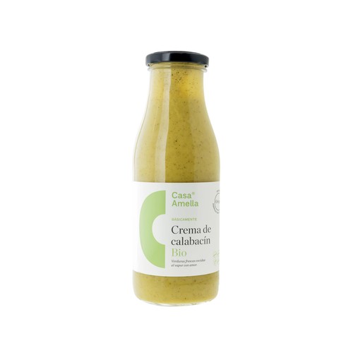 CASA AMELLA Crema de calabacín Ecológica CASA AMELLA 500 ml