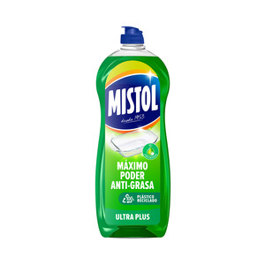 Imagen de MISTOL Ultra plus Detergente concentrado lavavajillas a mano 650 ml.