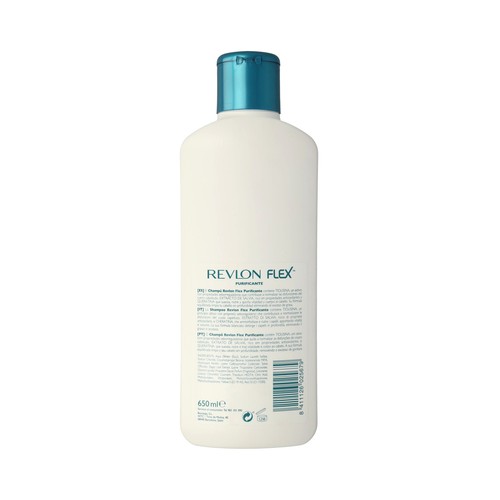 FLEX Champú con keratina y tilosina, para cabellos grasos o muy grasos FLEX de Revlon 650 ml.