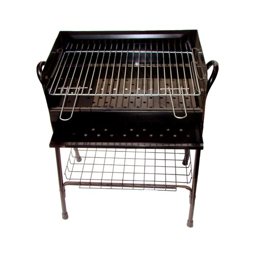 Barbacoa de carbón, 60x40x83cm, IBERLUS.