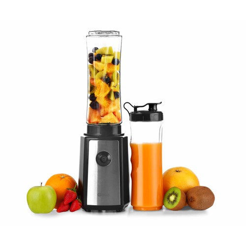 Batidora de vaso QIIVE Q.5252, 300W, incluye 3 botellas 600ml.