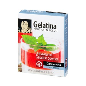CARMENCITA Gelatina neutra en polvo CARMENCITA 20 g.