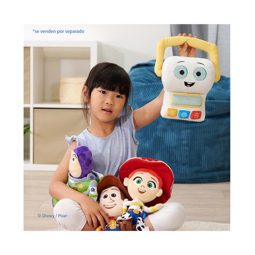 Peluche 25cm Jessie, Toy Story 5 Pixar, suave y detallado. SIMBA.