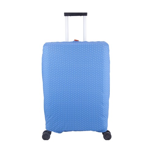 Funda cubre maletas azul talla M, 68cm AIRPORT ALCAMPO.