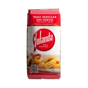 YOLANDA Harina especial para rebozar sin huevo 500 gr,