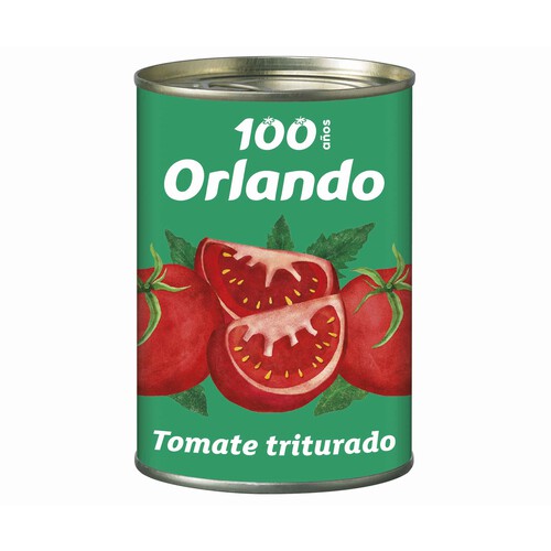ORLANDO Tomate triturado lata de 400 g.