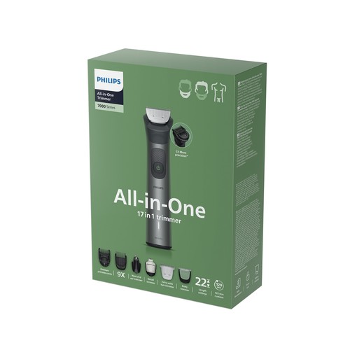 Multibarbero PHILIPS MG7941/15 en seco y húmedo, autonomía hasta 120 min.