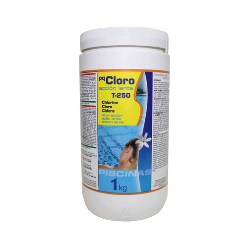 AB PQ Cloro en tabletas de 250 g. 1 KG