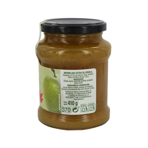 PRODUCTO ALCAMPO Mermelada de ciruelas PRODUCTO ALCAMPO 410 g.