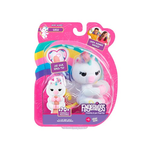 Peluche Finguerlins Unicornio, BIZAK.