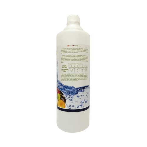 LEJISANA Desinfectante de frutas y verduras 950 ml.