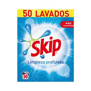 Imagen de SKIP Limpieza profunda Detergente en polvo para lavadora 50 ds.