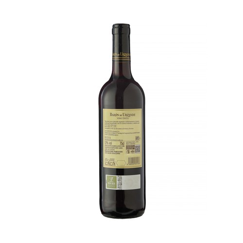 BARON DE URZANDE Vino tinto con D.O. Ca. Rioja botella 75 cl