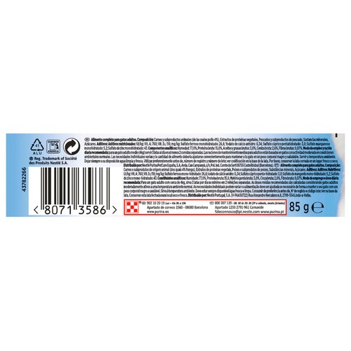 PURINA GOURMET Comida para gatos humedo sabor a pollo GOURMET tarrina 85 g.