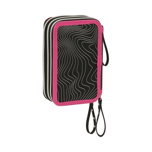 Estuche Plumier 3 pisos con contenido 37 piezas Demon Hunters Energy. K-POP