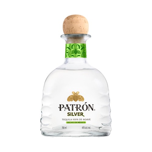 PATRÓN Tequila blanco silver botella de 70 cl.