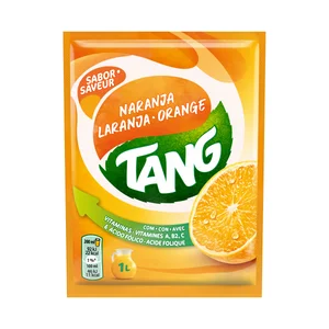 TANG Bebida de concentrado de naranja en polvo sobre 30 g.