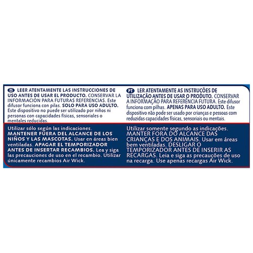 AIRWICK Ambientador autospray aparato + recambio ropa limpia 228ml