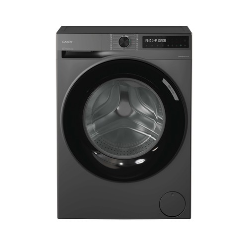 Lavadora CANDY BR 49SBL8G-S antracita 9KG, clasificación energética: A, 1400RPM, H: 85cm, A: 59,5cm, F: 52,1cm.