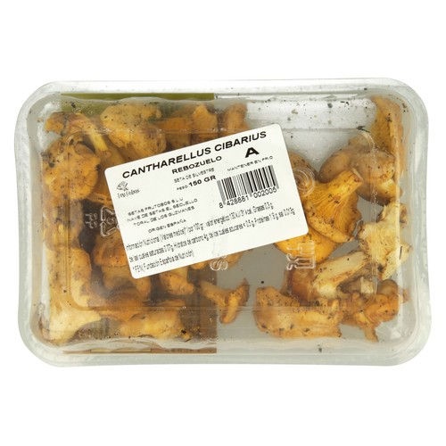 Chantarela Rebozuelo (setas), bandeja 150 g.