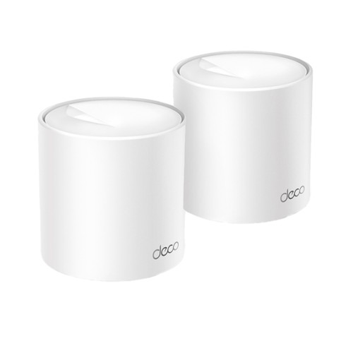 Sistema Wi-Fi-6 Mesh AX1500 Inteligente , DECO X10(2-Pack), AI, 2 Puertos Gigabit, Pack de 2, TP-LINK.