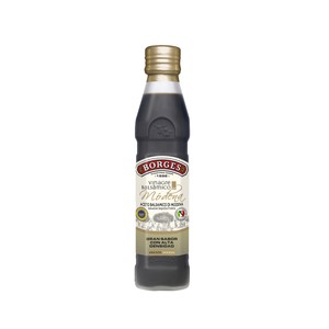BORGES Vinagre balsámico de Módena reserva botella de 250 ml.