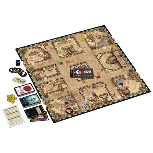 Juego de mesa de estrategia y descubrimiento Cluedo Harry Potter, de 3 a 5 jugadores HASBRO GAMING.