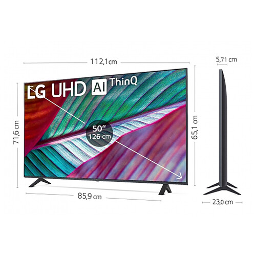 Televisión 127cm (50) LED LG 50UR78006, 4K,UHD, Smart TV.