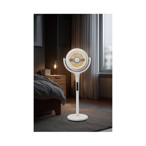 Ventilador de pie QILIVE Q.6868, 24W, temporizador hasta 12h, 12 velocidades, diámetro de las aspas 30cm