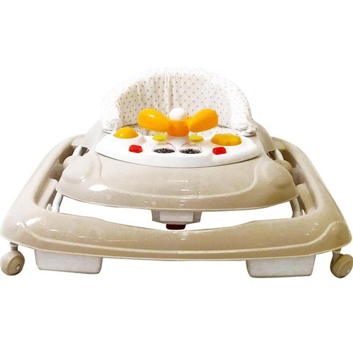 Andador ASALVO Baby Stars beige, desde 7 a 12 meses.