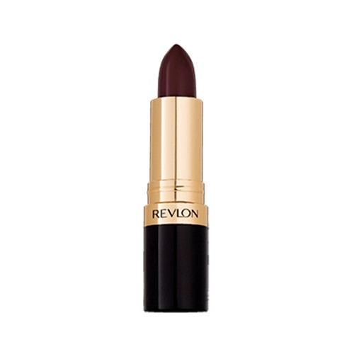 REVLON  Super lustrous tono 477 Black cherry Barra de labios de textura sedosa y acabado satinado.