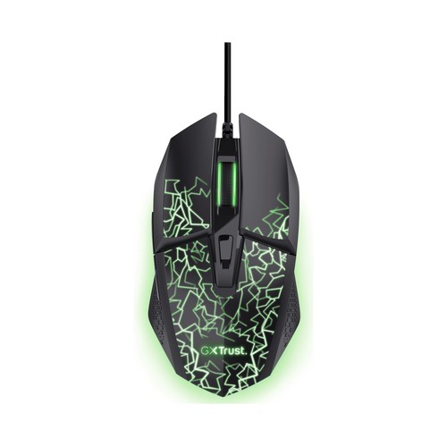 Ratón gaming con cable, iluminación LED, TRUST Felox illuminated GXT 113 