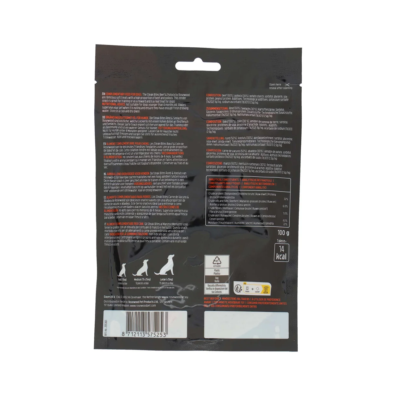 Steak Bocaditos de ternera 100 g.