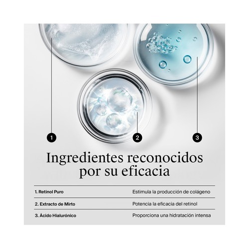 NEUTROGENA Retinol boost Rutina anti-edad (sérum facial intenso de noche + fluido hidratante con FPS 50).