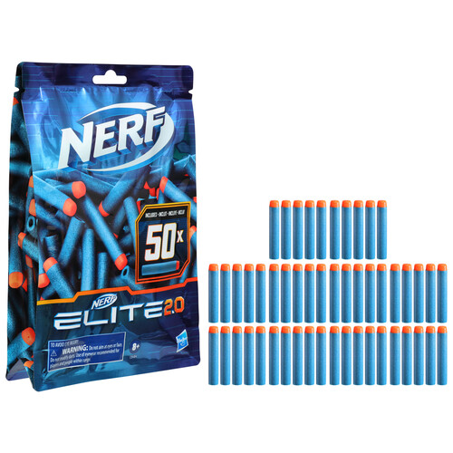 Nerf Elite 2.0 50-Dart Refill Pack +8 Años
