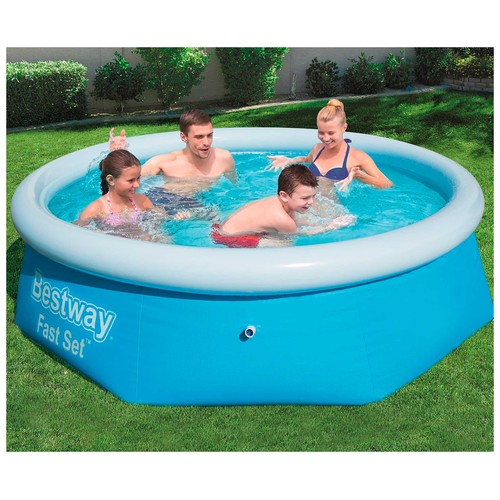 Piscina autoportante sin depuradora BESTWAY medidas 2,44X0,61 mts.