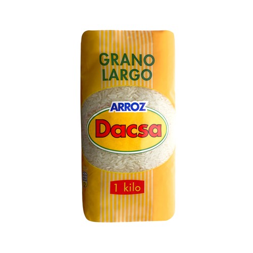 DACSA Arroz largo paquete de 1 kilogramo